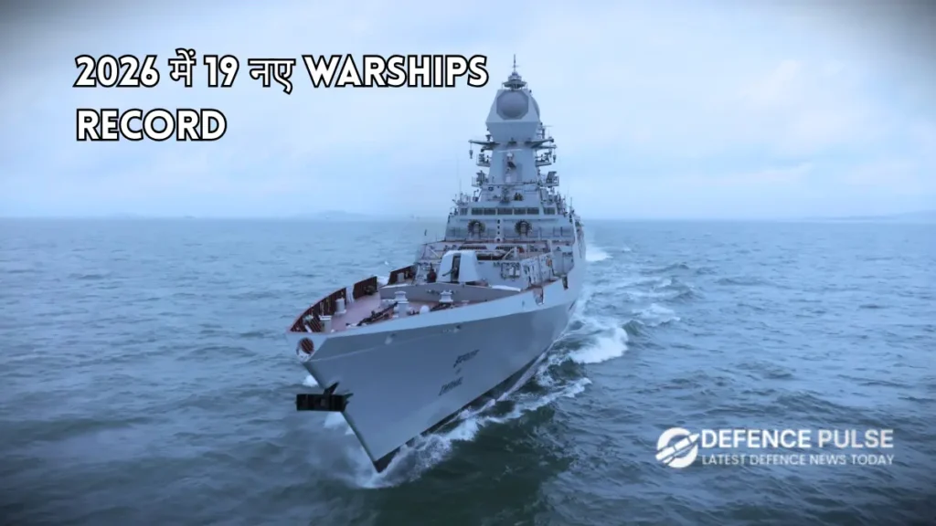How many warships does india have
