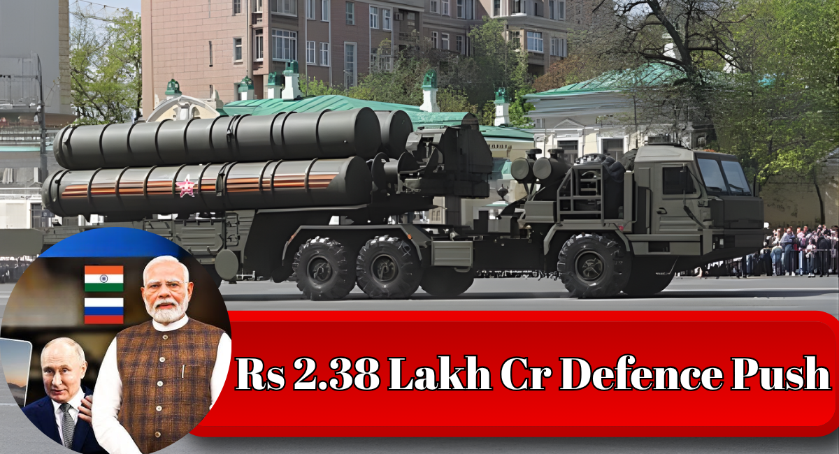 Rs 2.38 Lakh Cr Defence Push